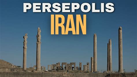Persepolis: The Glorious Pinnacle of the Persian Empire.